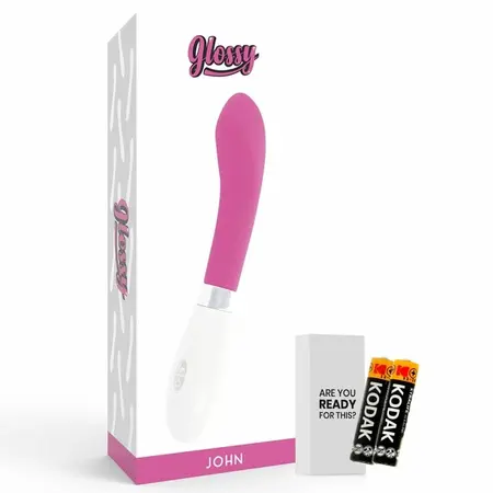 Glossy John Roze Intimni Uređaj - 10 Režima, Vodootporan, 12cm, Silikon