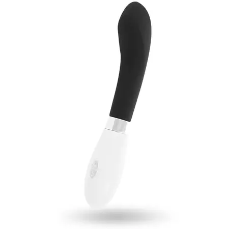 GLOSSY John Curve Crni - Intimni Silikonski Vibracioni Uređaj 12cm