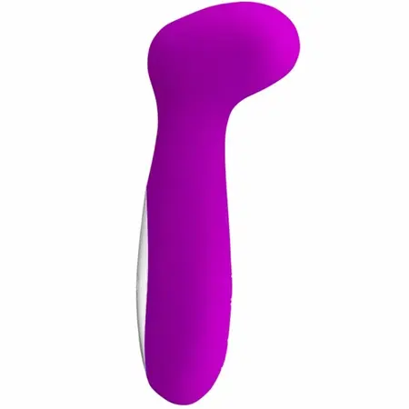 Pretty Love Hiram Silicone Wand - 30 Modes, USB Rechargeable, Purple