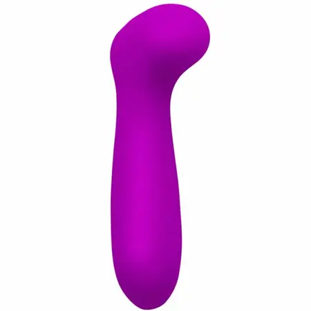 Pretty Love Hiram Silicone Wand - 30 Modes, USB Rechargeable, Purple