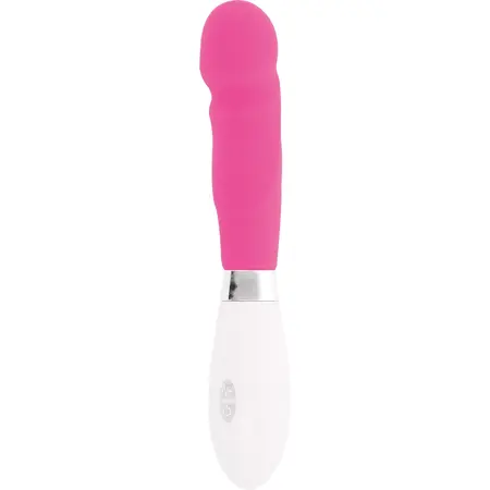 Glossy Paul Roze Vibrator - 10 Režima, Vodootporan, 12cm, Silikon