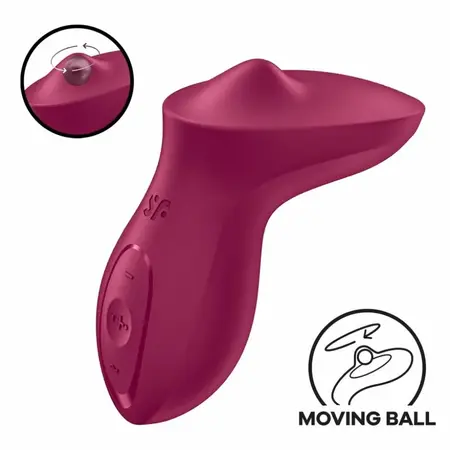 Satisfyer ExciteRrr Intimni Uređaj za Polaganje Berry, 10 Režima, Vodootporan
