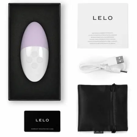 LELO SIRI 3 Intimni Masažer sa Zvučnom Reakcijom Calm Lavender 96mm