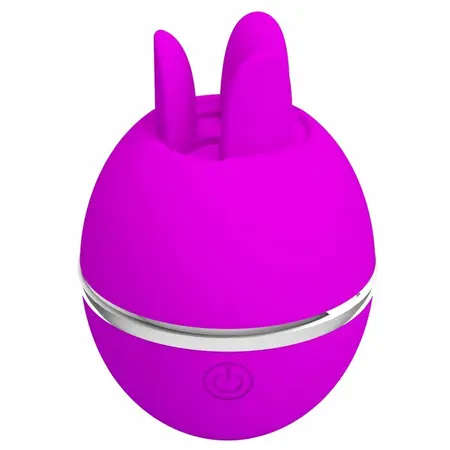 Pretty Love Gemini Ball ljubičasti silikonski intimni masažer sa pulsacijom