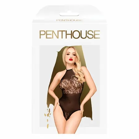 Penthouse Blooming Era čipkani teddy XL – vrhunski cvetni bodi