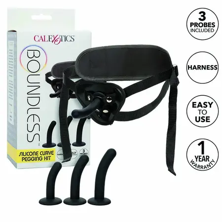 CalExotics Boundless Silikonski Curve Set - Podesivi Univerzalni Sistem Pojaseva