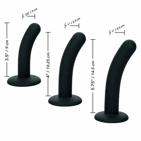 CalExotics Boundless Silikonski Curve Set - Podesivi Univerzalni Sistem Pojaseva