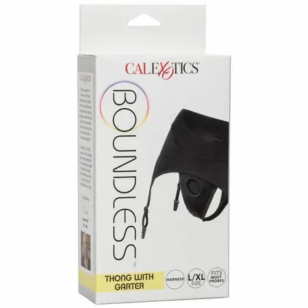 CalExotics Boundless L/XL Tanga Pojas sa Podvezicama - Podesiva podrška
