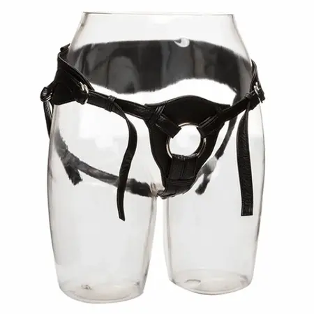 CalExotics Here Royal Harness The Queen Adjustable Leather System One Size