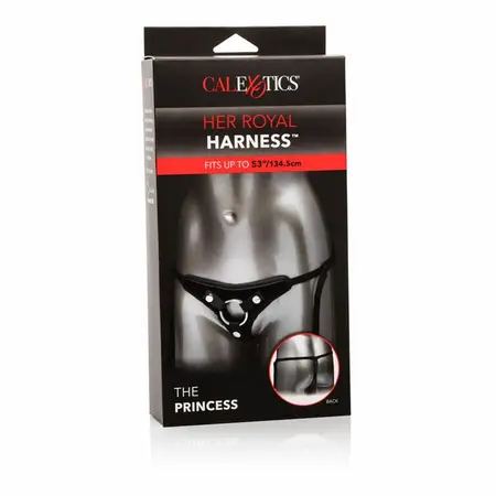 CalExotics Her Royal Harness Princess Podesivi Sistem sa Somotskim Trakama