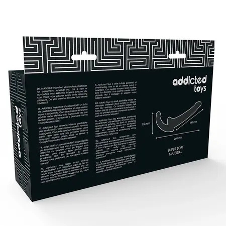 Addicted Toys Intimate Double-Ended Flexible Model Black 26cm