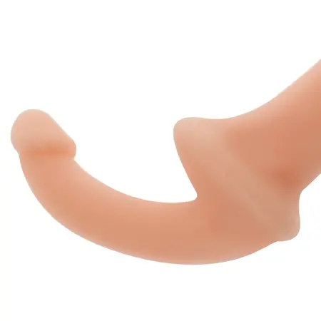 Addicted Toys Dual-Ended Strapless Silicone Intimate Machine 26 cm Black