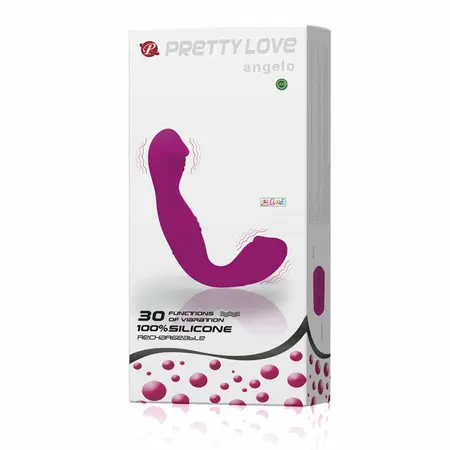 Pretty Love Angelo Arnes Lilac - Rechargeable Dual-Motor Intimate System