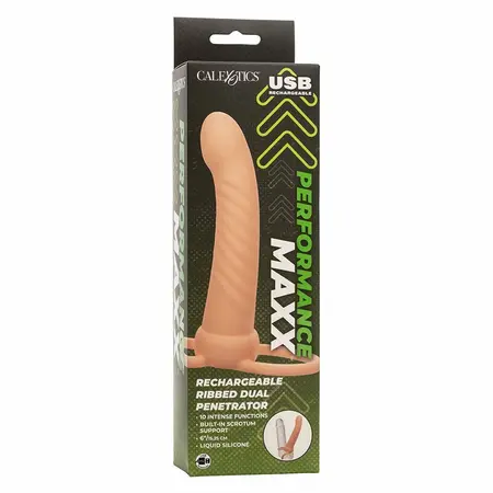 CalExotics Maxx Rebrasti Dvostimulacioni Uređaj 10 Režima Telesni Silikon