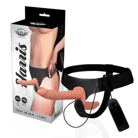 Harness Attraction Harris Dvostruki Sistem Sa Vibracijom 18 cm Crna