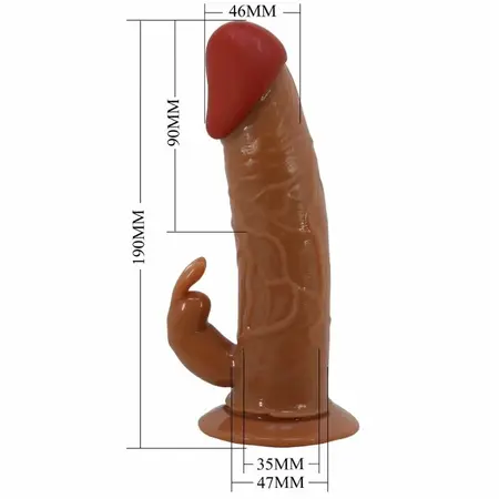 Pretty Love Marion Intimni Sistem Sa Vibrirajućim Dodatkom 19cm Braon