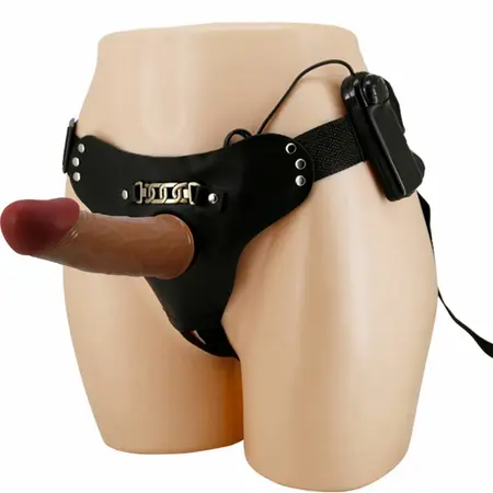 Pretty Love Starks Harness Briefs Multi-Speed System 17.5cm Light Brown