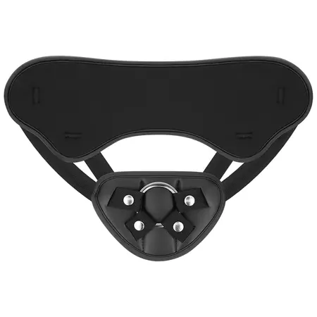 Fetish Submissive Cyberstrap Adjustable Harness Set with Remote Vibration 17.5 cm