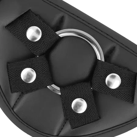 Fetish Submissive Cyber Strap Harness with WATCHME Remote - 17.5cm Silicone