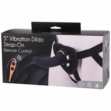 Seven Creations Intimate System 12.5cm Silicone Harness Set Black