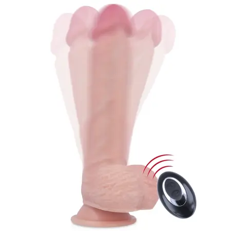 RockArmy Apache Premium Tečni Silikon Vibe Set Sa Pojasom, 20.5 cm, Daljinski