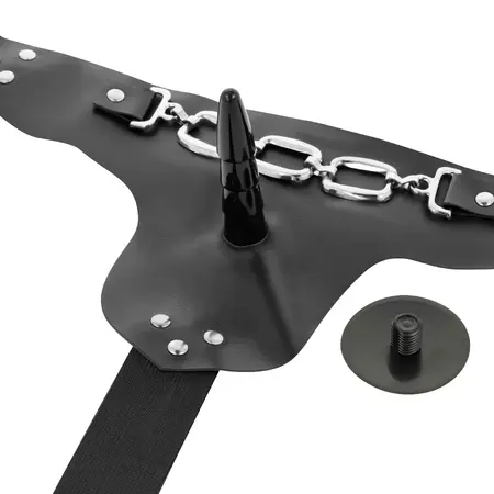 Harness Attraction George Višebrzinski Intimni Sistem 19x4 cm Crna