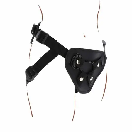 Get Real Deluxe Podesivi Pojas Crni - Univerzalni Sistem, Podstavljena Udobnost