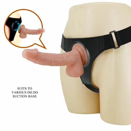 Pretty Love Kevin Universal Harness Set with 19 cm Anatomical Insert, Beige