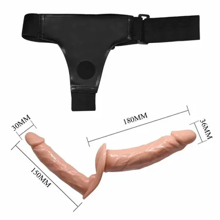 Baile Ultra Passionate Dvostruki Sistem sa Podesivim Pojasom, Flesh