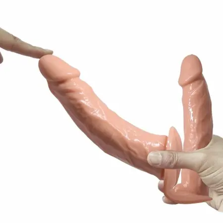 Baile Ultra Passionate Dvostruki Sistem sa Podesivim Pojasom, Flesh