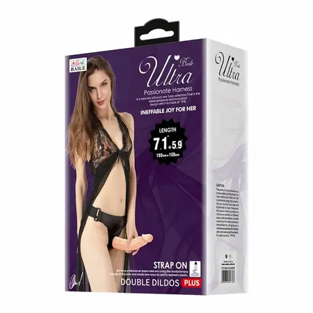 Baile Ultra Passionate Dvostruki Sistem sa Podesivim Pojasom, Flesh