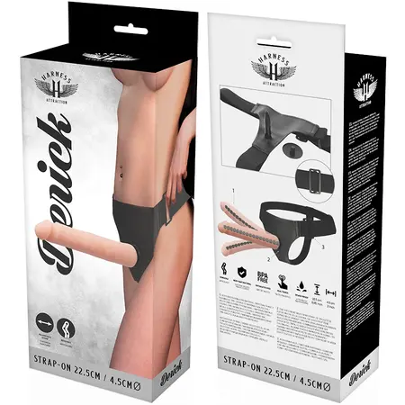 Harness Attraction Derick Zglobni Intimni Sistem Boje Kože 22.5cm