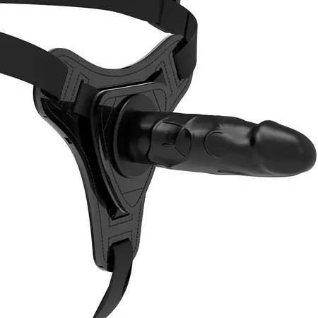 Fetish Submissive Silikonski Pojas Crni 15cm - Podesivi Udobni Sistem