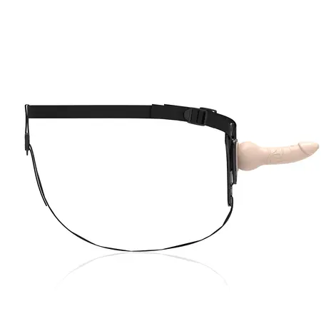 Fetish Submissive Silikonski Sistem Pojaseva Boje Kože 16 cm Podesivi Pojas