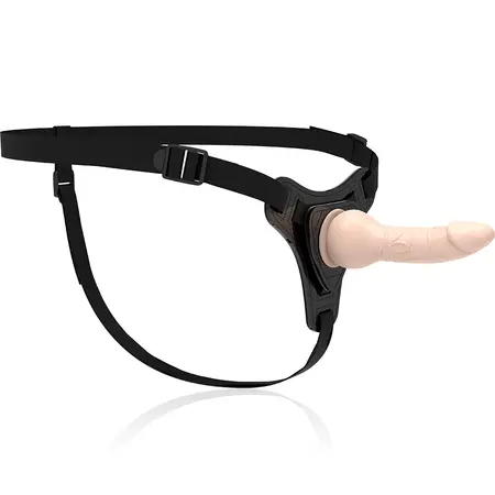 Fetish Submissive Silikonski Sistem Pojaseva Boje Kože 16 cm Podesivi Pojas