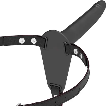 Fetish Submissive Silikonski Pojas Crni 15 cm - Podesivo Udobno Prijanjanje