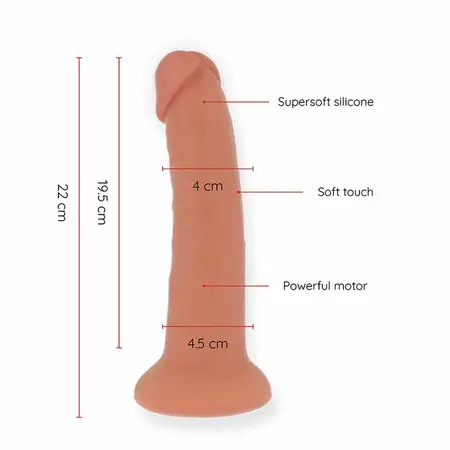 ONINDER Bogota Large Intimni sistem 22 cm 9 brzina Aplikacijom upravljiv silikon