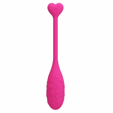 Pretty Love Fisher Pink App-Controlled Vibrating Smart Egg, 12 Modes