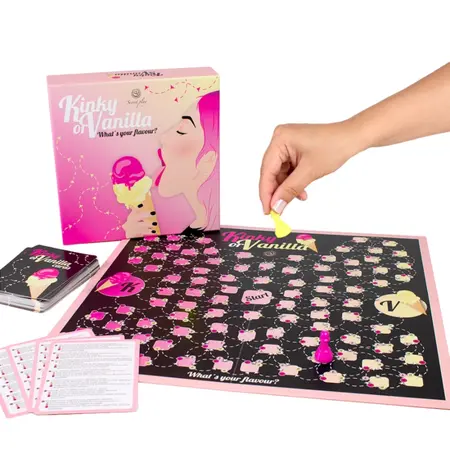 Secretplay Game Kinky or Vanilla Višejezična društvena igra 90 karata