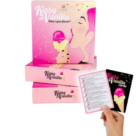 Secretplay Game Kinky or Vanilla Višejezična društvena igra 90 karata