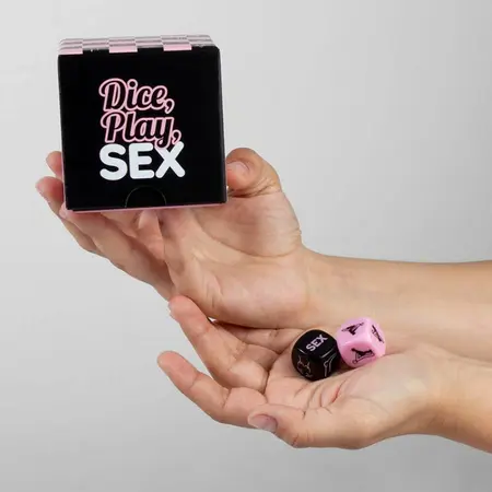 Secret Play Dice Game - 6-delni višejezični intimni set