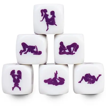 Secret Play Kamasutra Lezbejska kockica 25mm - Kreativna aktivnost igra