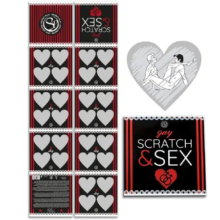 Secret Play Scratch & Fun Igra za parove LGBTQ+ Višejezično izdanje
