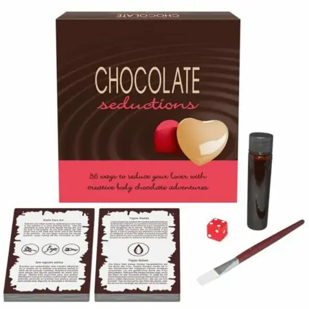Kheper Games Chocolate Seductions - Creative Body Chocolate Set 36 Cards