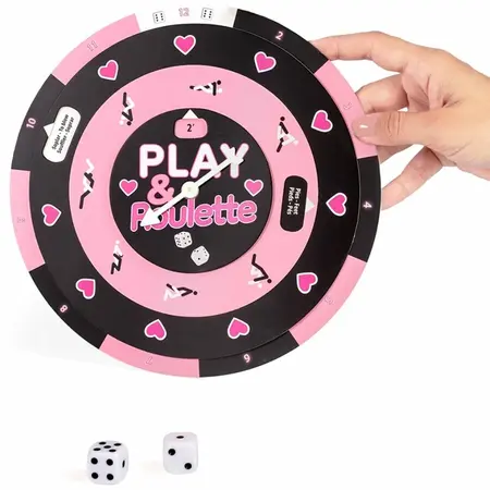 SecretPlay Play & Roulette Višejezični Intimni Igraći Set