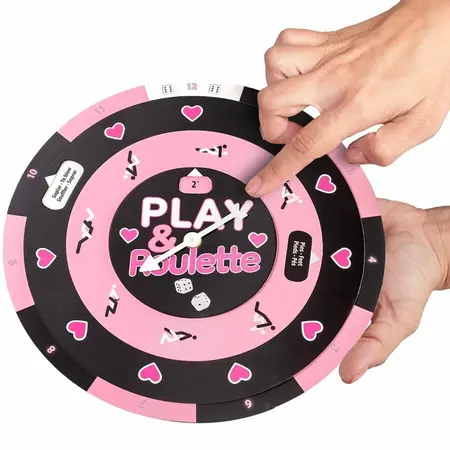 SecretPlay Play & Roulette Višejezični Intimni Igraći Set