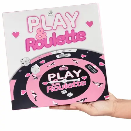 SecretPlay Play & Roulette Višejezični Intimni Igraći Set