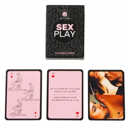 Secret Play Sex Play Karte za Igru za Parove FR/PT - 55 Romantičnih Karata