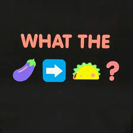 Kheper Games Šta je od Patlidžana do Takosa? Emoji Partijska Igra, 200 Karata
