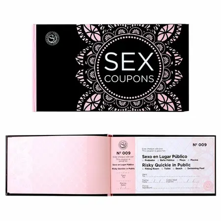Secret Play Intimni Vaučer Booklet 50 Aktivnosti ES/EN 180x100mm